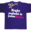 Krąży pogłoska, że jestem boska super koszulka dla dziewczynki - purple