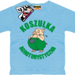 Koszulka agroturystyczna fajna koszulka dla dziecka - błękitna
