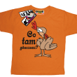 Co tam gdaczesz zajefajna koszulka dziecięca - orange