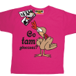 Co tam gdaczesz zajefajna koszulka dziecięca - pink