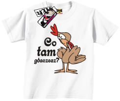 Co tam gdaczesz - zajefajna koszulka dziecięca, kod: SZDZ00075K