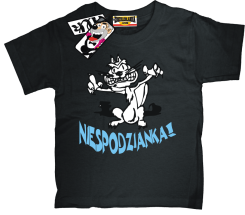 Niespodzianka Koteczek - zabawna koszulka dla dziecka, kod: SZDZ00142K