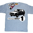Volkswagen golf1 wyjątkowy tshirt dziecięcy - melanżowy