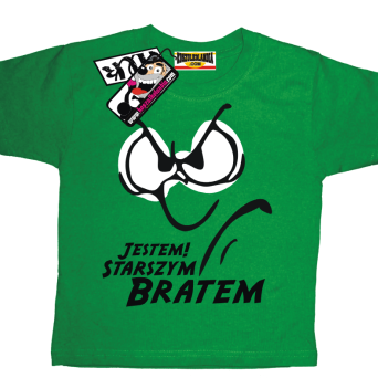 Jestem starszym bratem - super tshirt dziecięcy, kod: SZDZ00208K