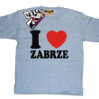 I love Zabrze odlotowa koszulka dziecięca - melanżowy