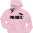 Panda - bluza dziecięca -różowy 