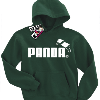Panda - bluza dziecięca z kapturem do szkoły !