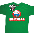 Zajefajny dzieciak świetna koszulka dla dziecka - zielony