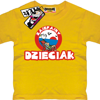 Zajefajny dzieciak - świetna koszulka dla dziecka, kod: SZDZ00195K