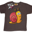 Ślimaczek ścigaczek koszulka dla dziecka - brown