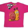 Ślimaczek ścigaczek koszulka dla dziecka - pink