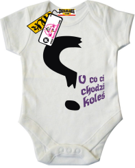 O co ci chodzi koleś? - odlotowe dziecięce body, kod: SZDZ00181B