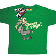 Chcesz z roga? śmieszny tshirt dziecięcy - green