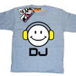 dj dziecięcy tshirt - melange