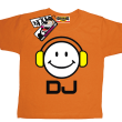 dj dziecięcy tshirt - orange
