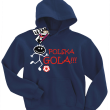 Polska gola bluza dla małego kibica - granatowy
