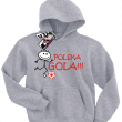 Polska gola bluza dla małego kibica - melanż
