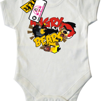 Angry Bears - super body dziecięce, kod: SZDZ00162B