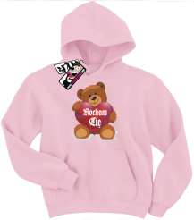 Miś z serduszkiem kocham Cię - dziecięca bluza z nadrukiem, kod: SZDZ00198S