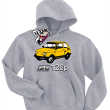 Mały Fiat 126p odlotowa bluza dziecięca - melanż