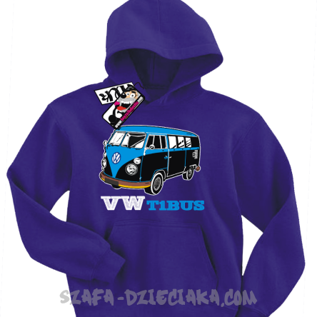 Modny Busik - bluza dziecięca - fioletowy