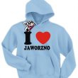 I love Jaworzno - świetna bluza dziecięca - błękitny