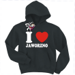 I love Jaworzno - świetna bluza dziecięca - czarny