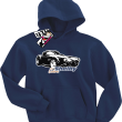 Cobra shelby dziecięca bluza z nadrukiem - navy-blue