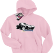Cobra shelby dziecięca bluza z nadrukiem - pink