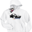 Cobra shelby dziecięca bluza z nadrukiem - white