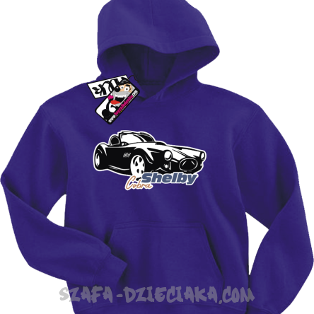 Cobra shelby dziecięca bluza z nadrukiem - purple