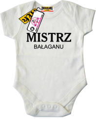 Mistrz bałaganu - świetne body dla dziecka, kod: SZDZ00139B
