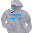 Chłopaki zawsze mają rację - odlotowa bluza dziecięca - melanżowy