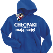 Chłopaki zawsze mają rację - odlotowa bluza dziecięca - niebieski