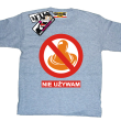 nie używam smoczka koszulka dla dziecka - melanżowa