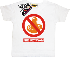 Nie używam smoczka - koszulka dla dziecka, kod: SZDZ00025K