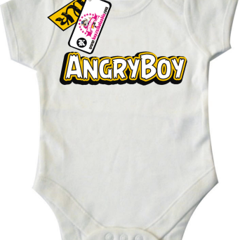 Angryboy - świetne dziecięce body, kod: SZDZ00177B