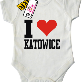 I love Katowice - dziecięce body, kod: SZDZ00119B