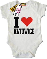 I love Katowice - dziecięce body, kod: SZDZ00119B