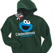 Ciasteczkowy potworek super bluza dziecięca - butelkowy
