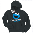 Ciasteczkowy potworek super bluza dziecięca -  czarny