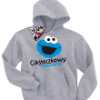 Ciasteczkowy potworek super bluza dziecięca - melanżowy