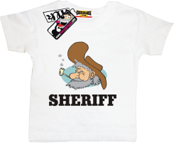 Sheriff - niepowtarzalna koszulka dla dziecka, kod: SZDZ00128K