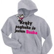 Krąży pogłoska, że jestem boska super bluza dla dziewczynki - ash