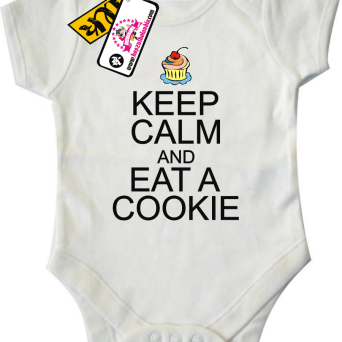 Keep Calm and Eat a Cookie - body dla dziecka