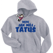 Będę jak mój tatuś świetna bluza dziecięca - melanżowy