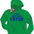 Będę jak mój tatuś świetna bluza dziecięca - zielony
