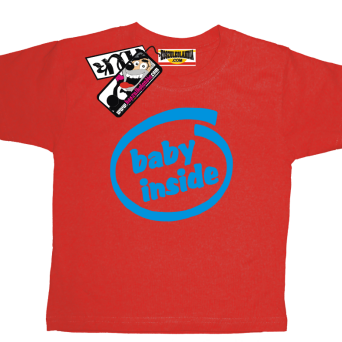 Baby inside - super koszulka dziecięca, kod: SZDZ00185K