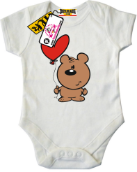 Wesoły Animek Krzysiu - świetne body dziecięce, kod: SZDZ00148B