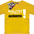 Malutki, ale głośniutki zabawna koszulka dziecięca - żółty